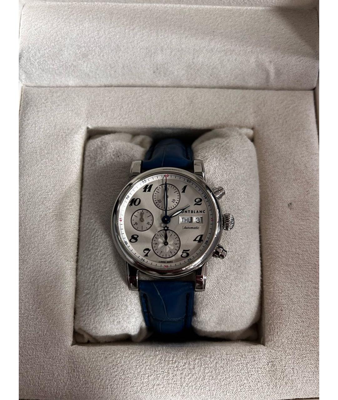 MONTBLANC Серебряные часы, фото 5