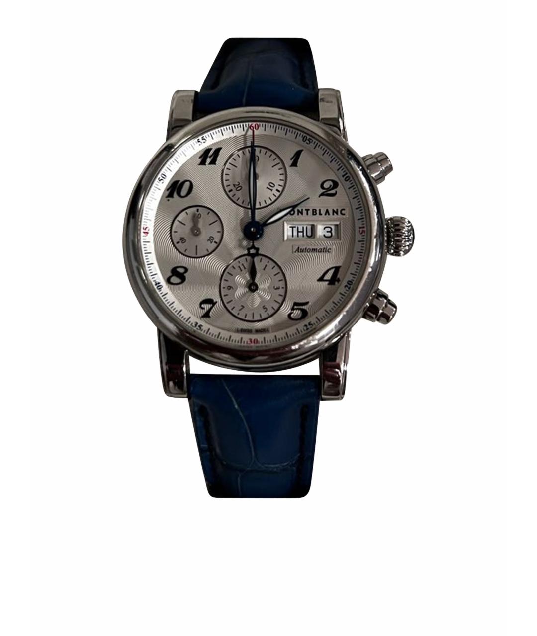 MONTBLANC Серебряные часы, фото 1