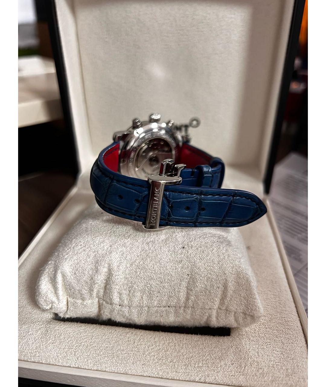 MONTBLANC Серебряные часы, фото 3