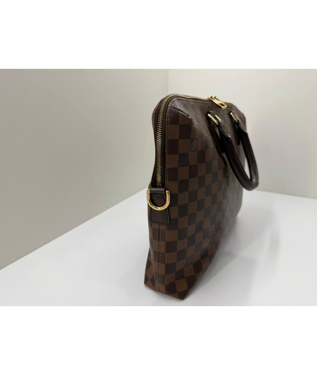 LOUIS VUITTON Коричневый портфель, фото 5