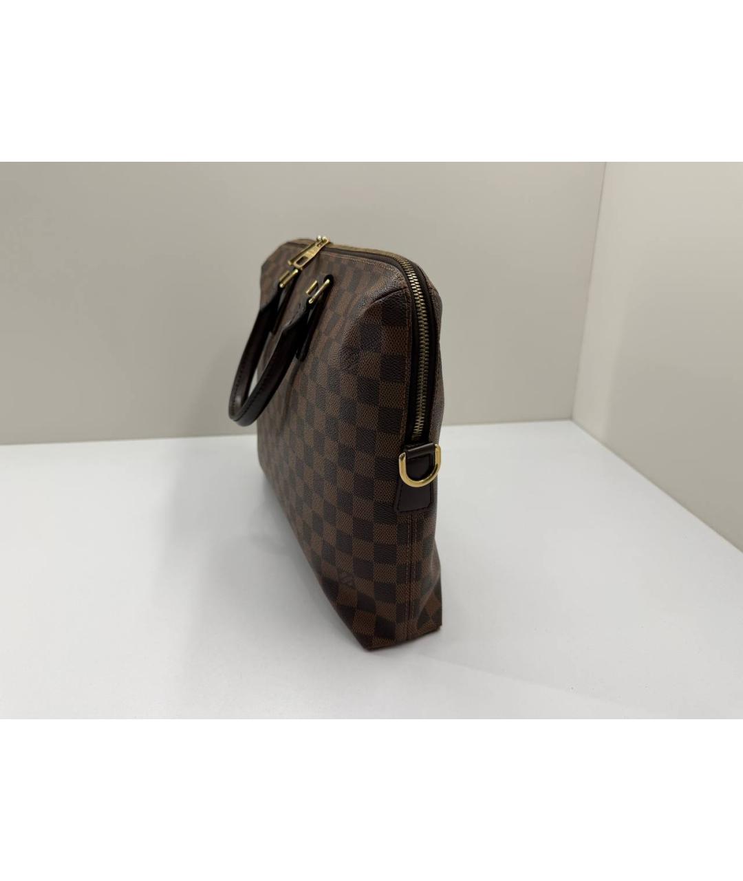 LOUIS VUITTON Коричневый портфель, фото 6