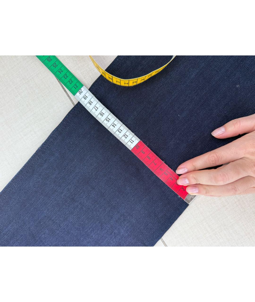 ZEGNA Темно-синие прямые джинсы, фото 8