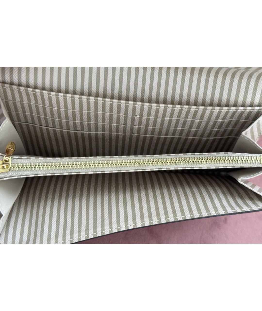 LOUIS VUITTON Коричневый кошелек, фото 4