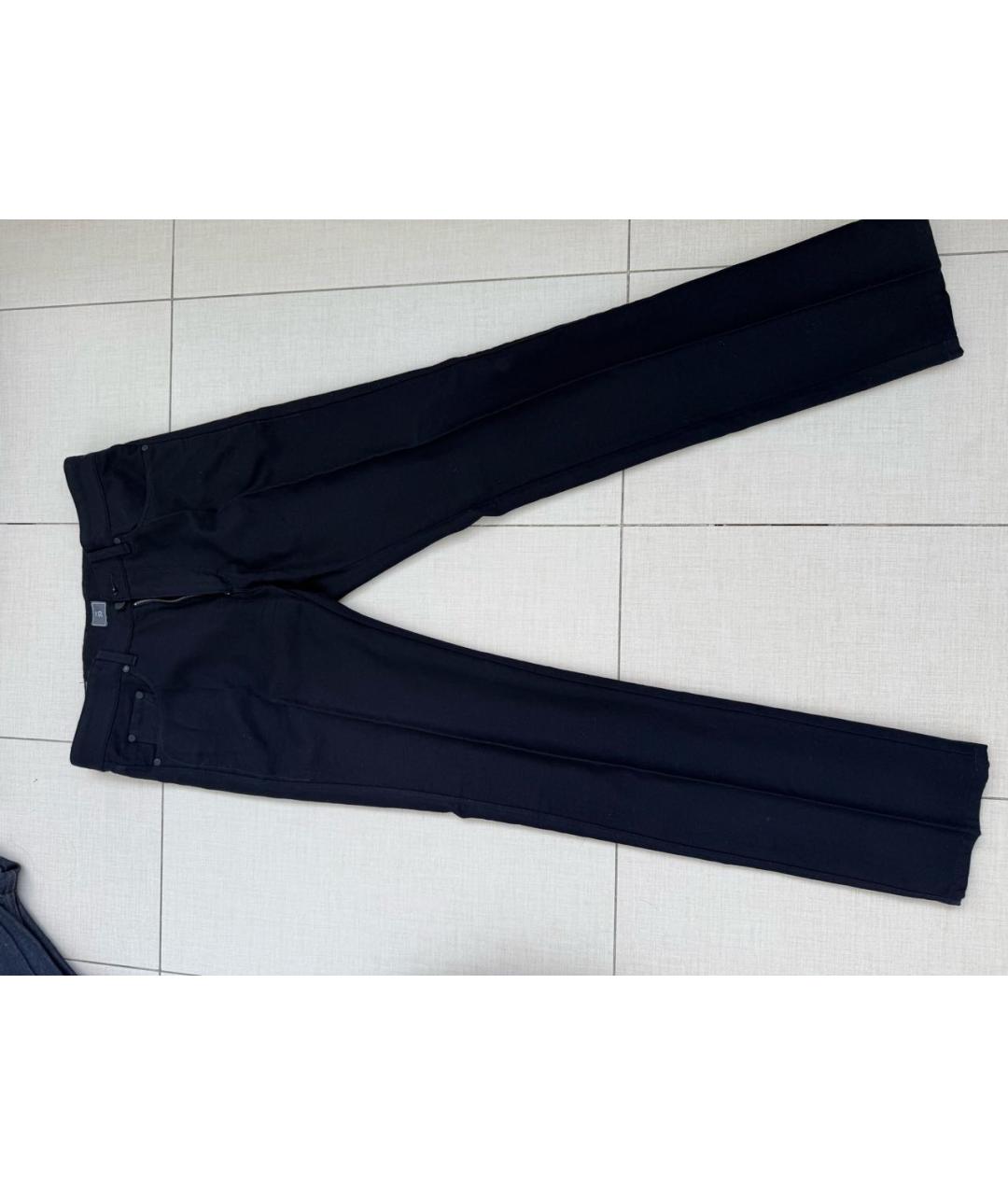 ZEGNA Темно-синие прямые джинсы, фото 6