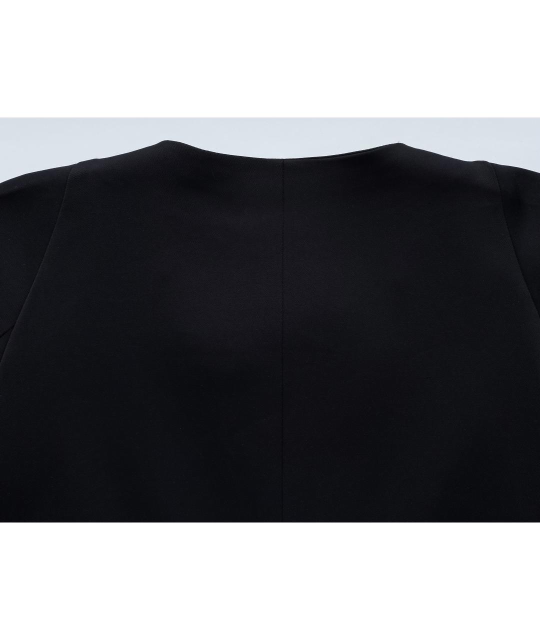 CHLOE Черное ацетатное пальто, фото 5