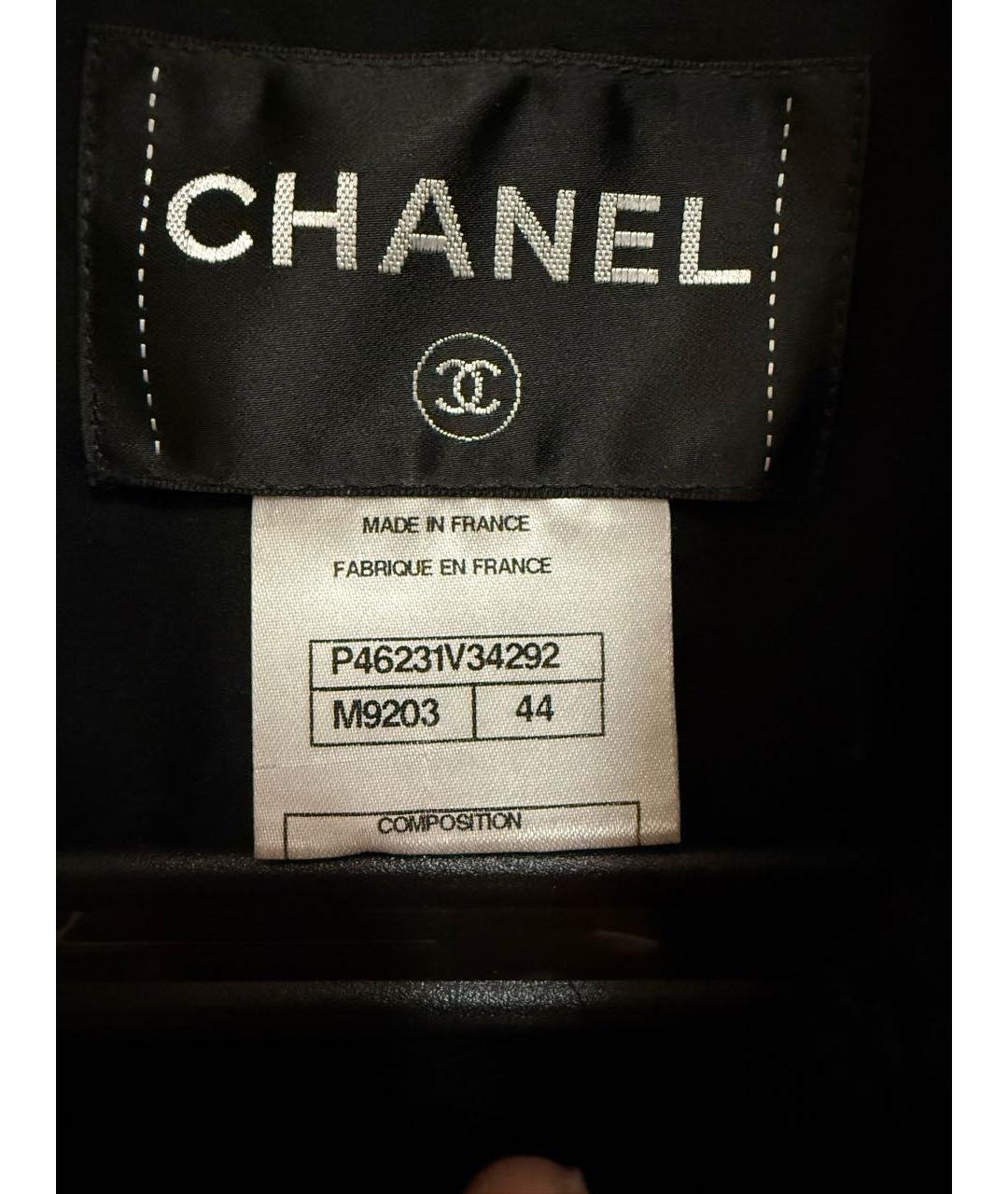 CHANEL Мульти шерстяной жакет/пиджак, фото 8