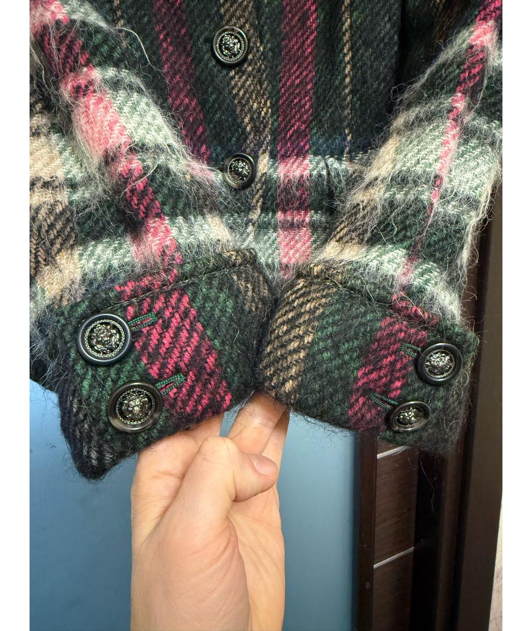 CHANEL Мульти шерстяной жакет/пиджак, фото 7