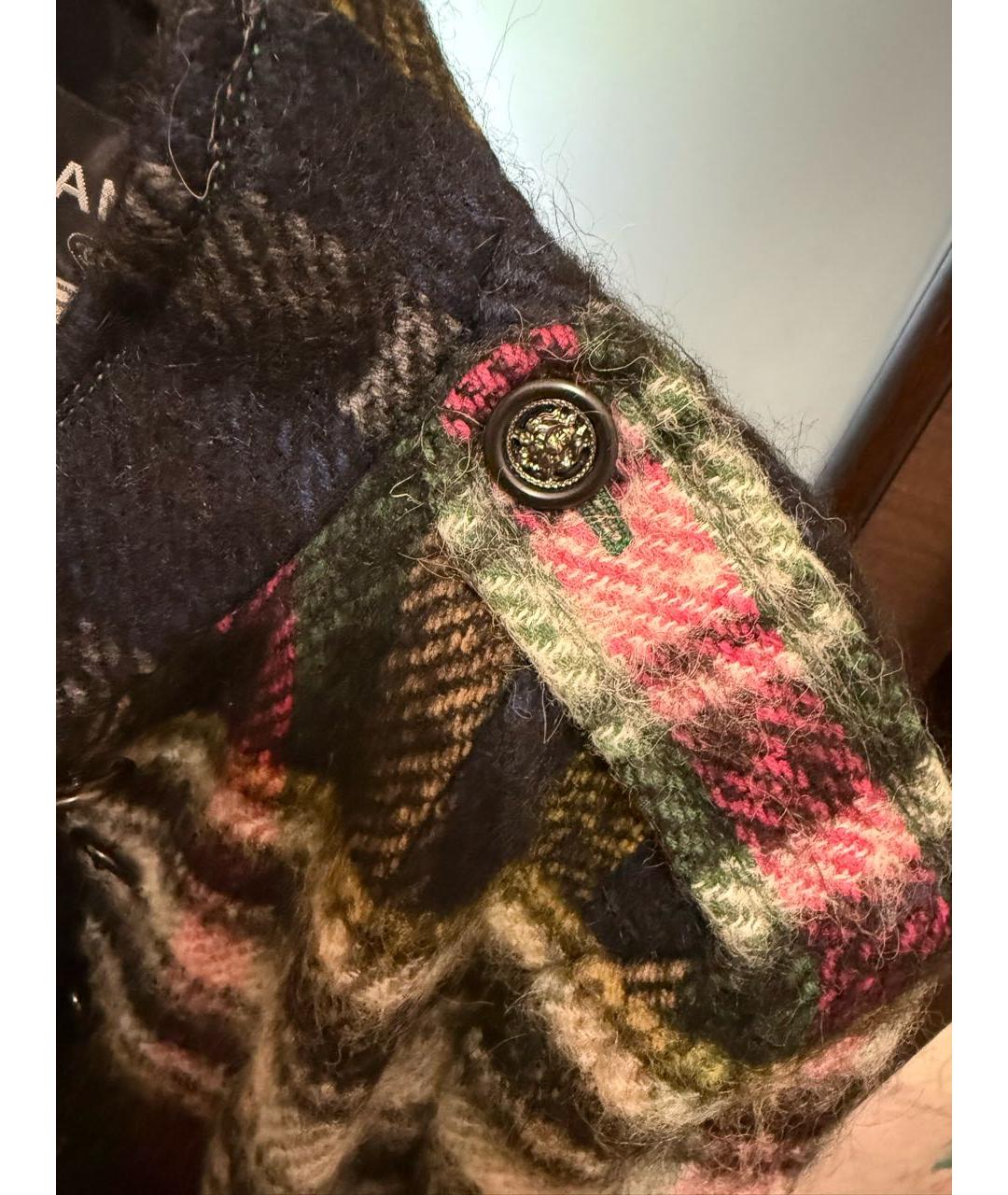 CHANEL Мульти шерстяной жакет/пиджак, фото 4