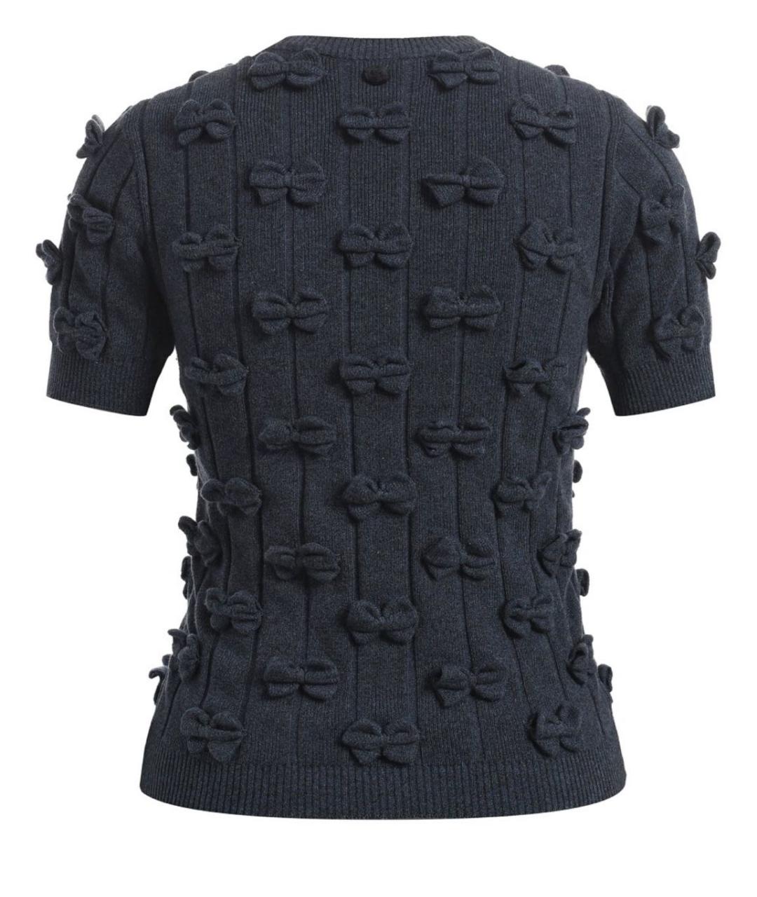 CHANEL Темно-синий джемпер / свитер, фото 3