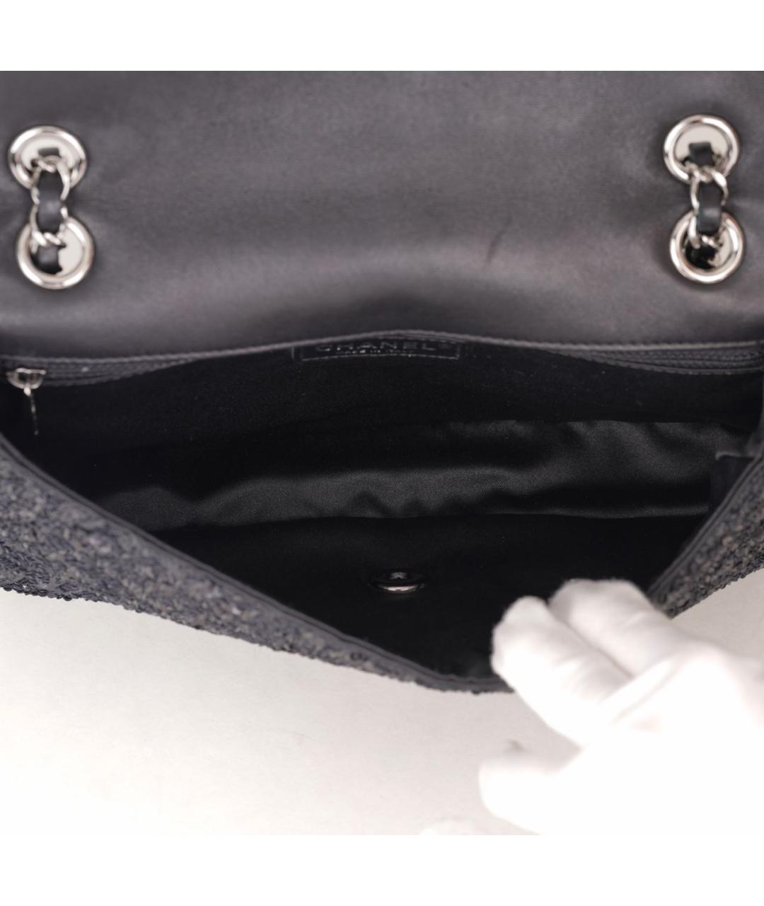 CHANEL Черная сумка через плечо, фото 7
