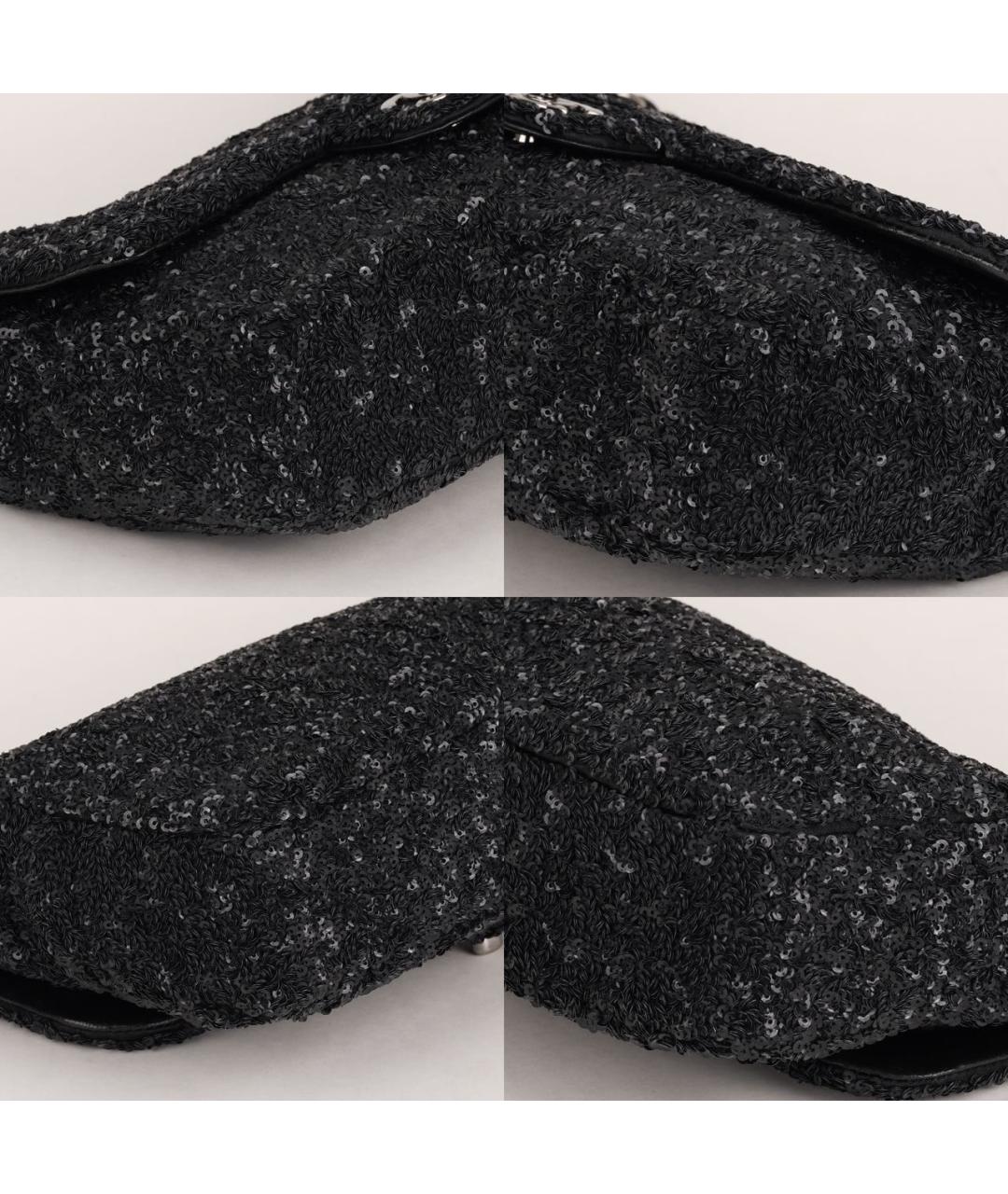 CHANEL Черная сумка через плечо, фото 8