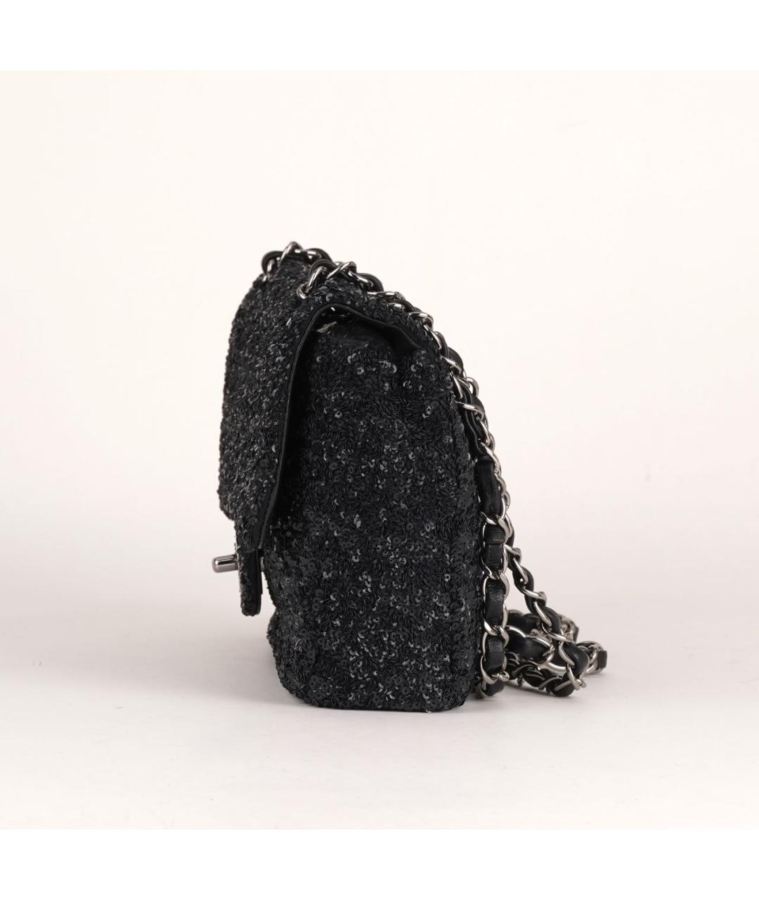 CHANEL Черная сумка через плечо, фото 4