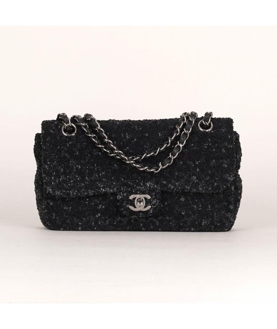 CHANEL Черная сумка через плечо, фото 9