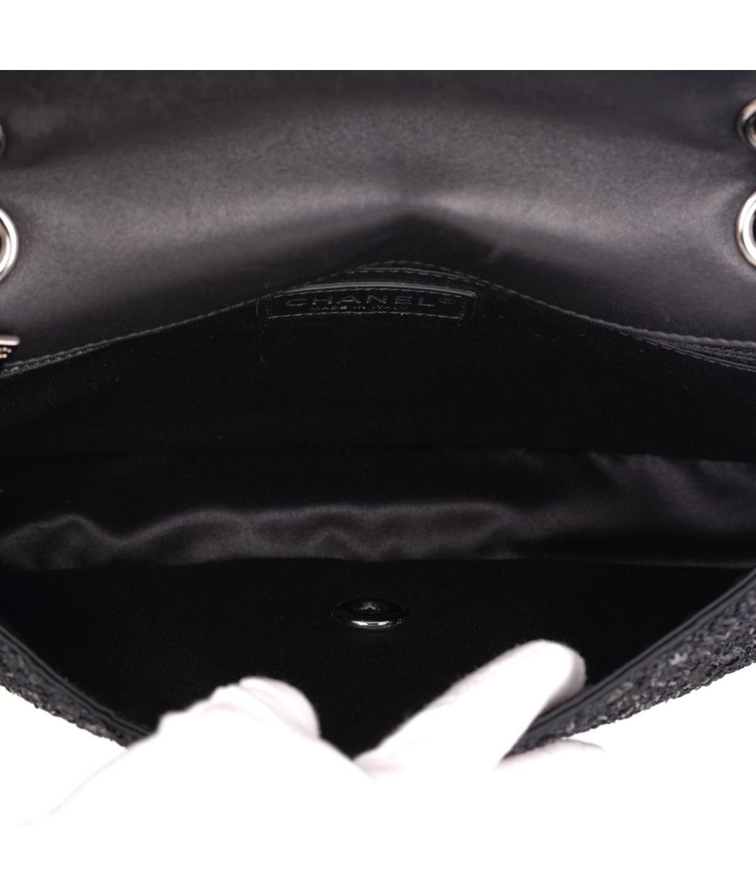 CHANEL Черная сумка через плечо, фото 6