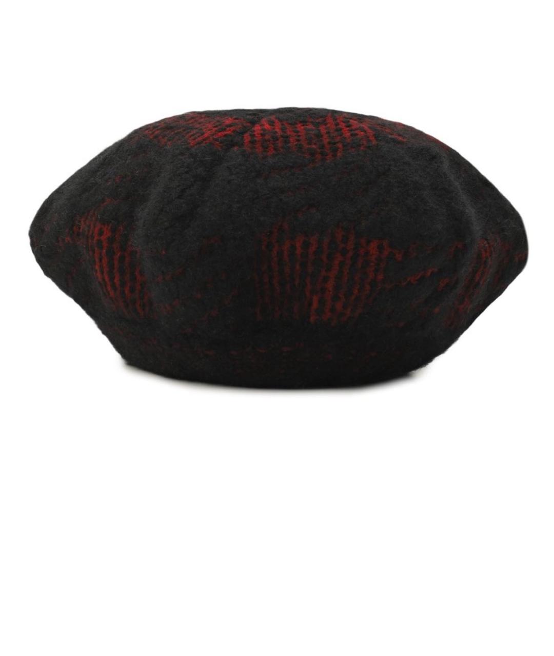 CHANEL Бордовая кашемировая шапка, фото 3
