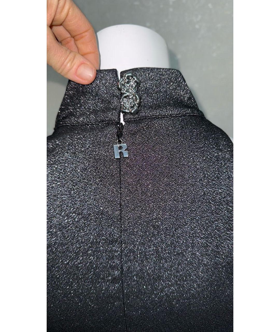 ROTATE Черное коктейльное платье, фото 4