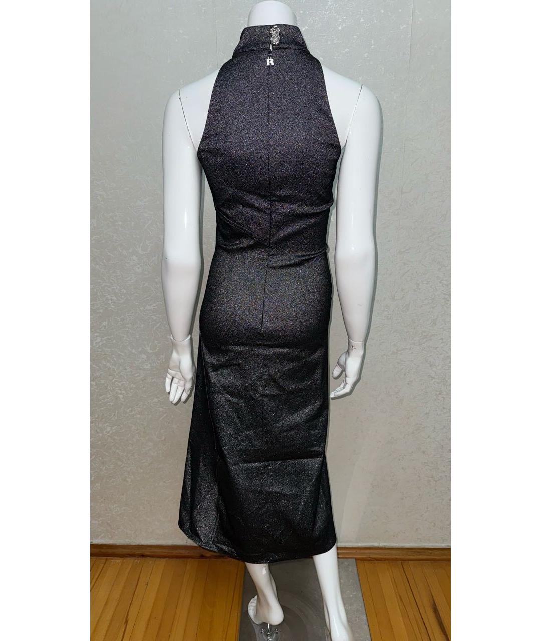 ROTATE Черное коктейльное платье, фото 6