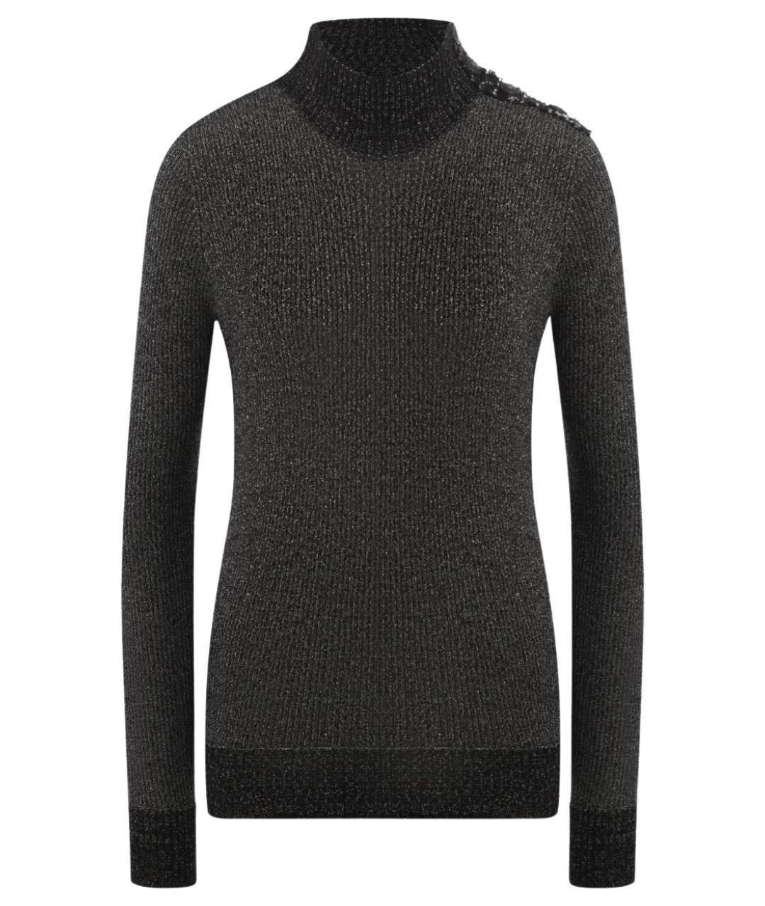 CHANEL Серая кашемировая водолазка, фото 1