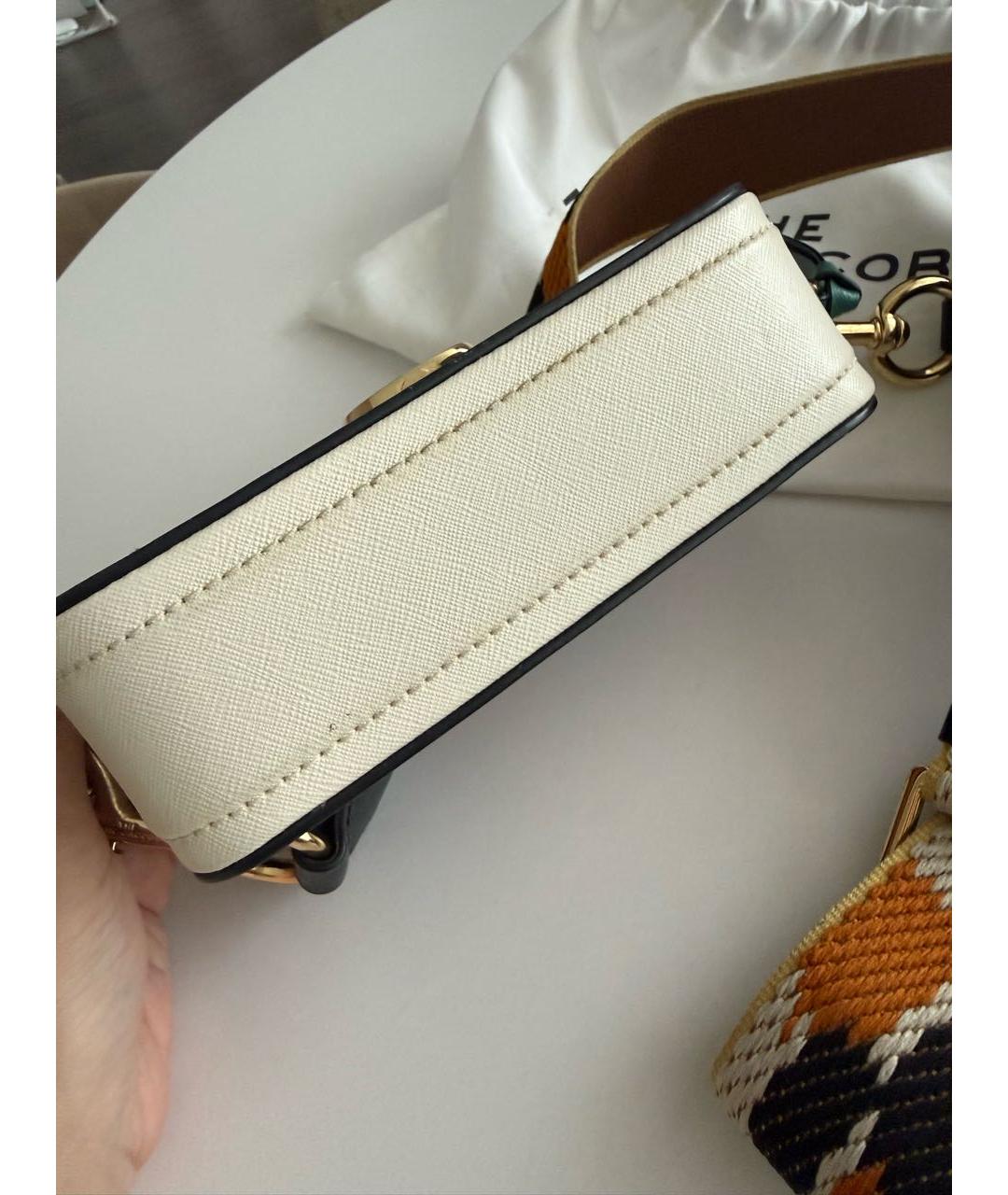 MARC JACOBS Черная кожаная дорожная/спортивная сумка, фото 3