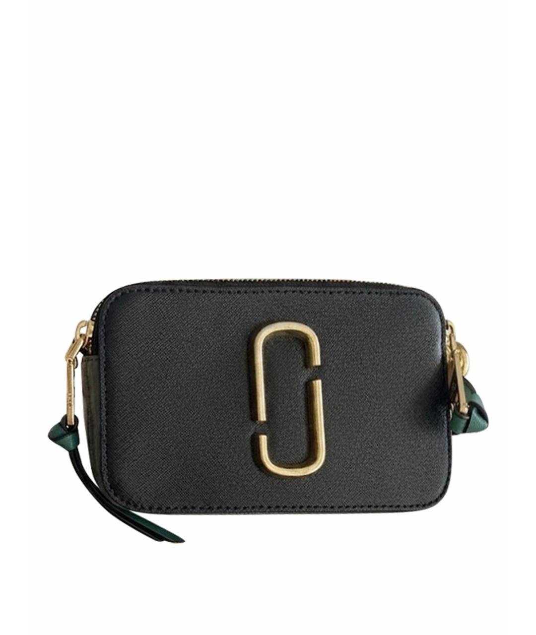 MARC JACOBS Черная кожаная дорожная/спортивная сумка, фото 1