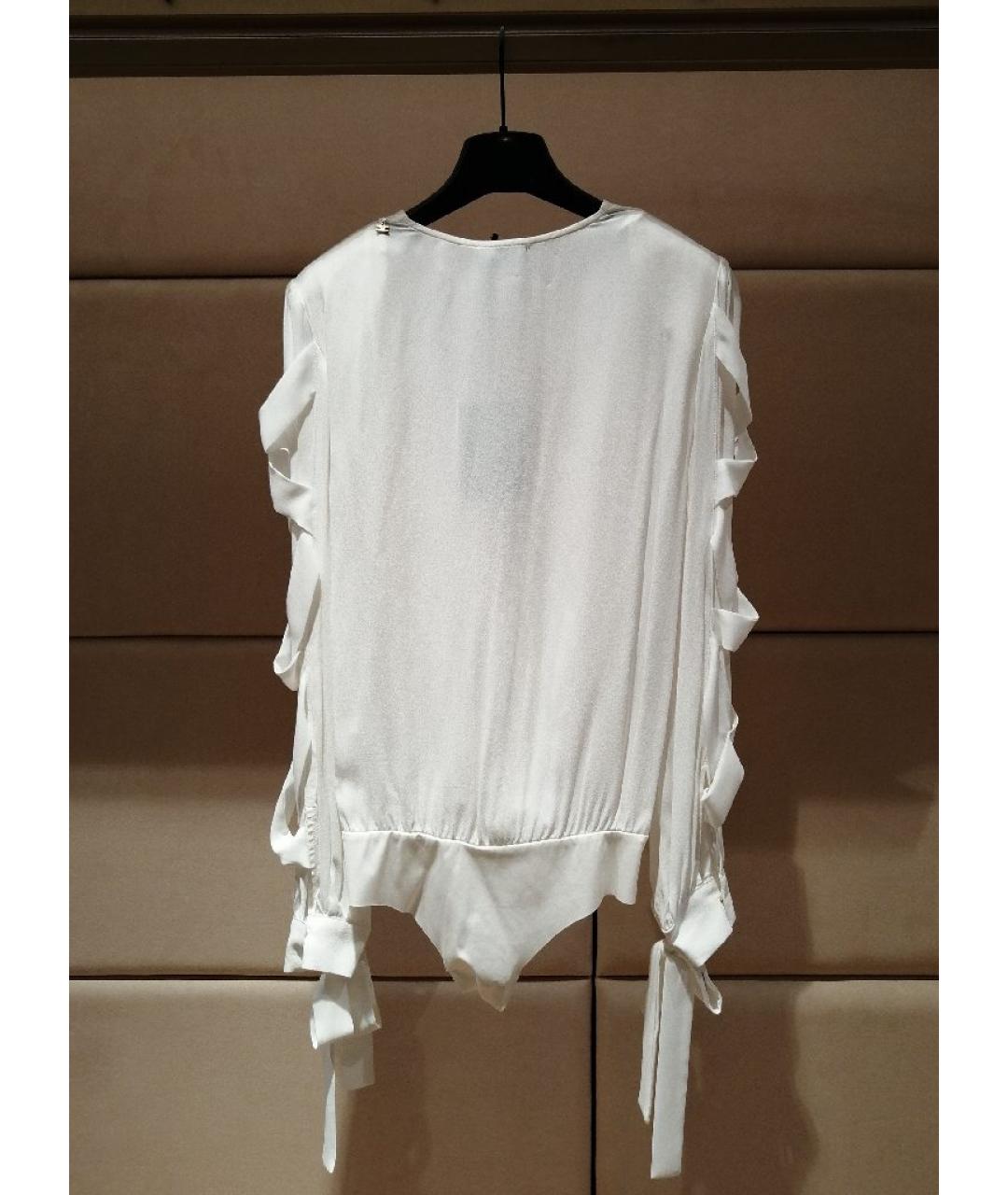 ELISABETTA FRANCHI Белое боди, фото 2