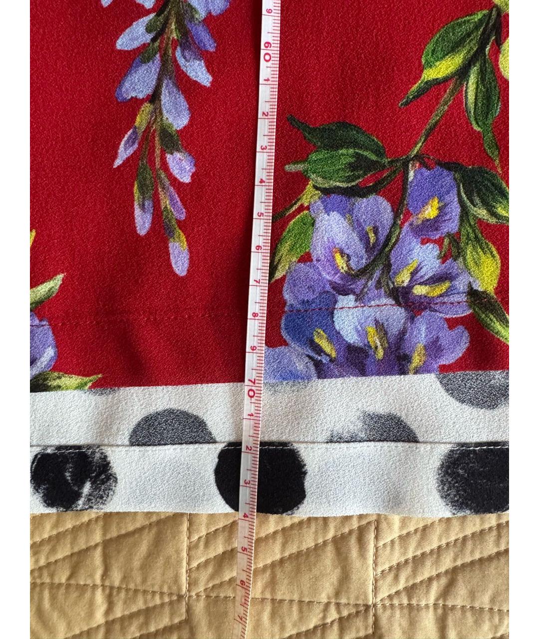 DOLCE&GABBANA Мульти вискозная блузы, фото 6