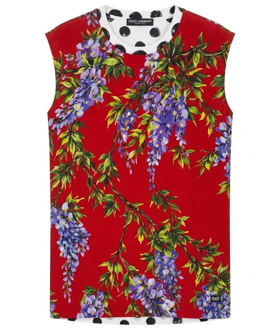 DOLCE&GABBANA Мульти вискозная блузы, фото 1