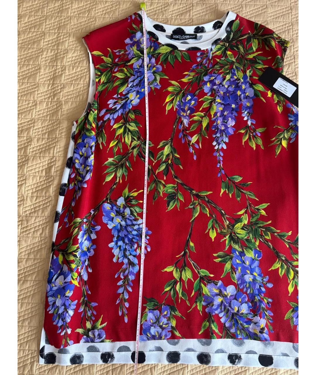 DOLCE&GABBANA Мульти вискозная блузы, фото 5