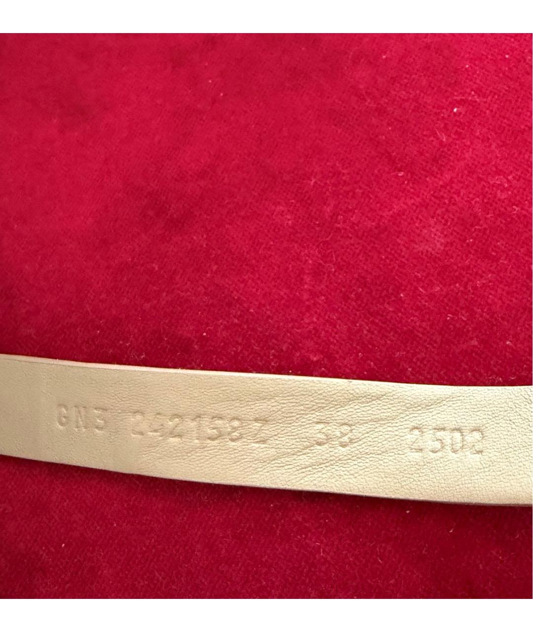 HERMES Бежевые замшевые сандалии, фото 5