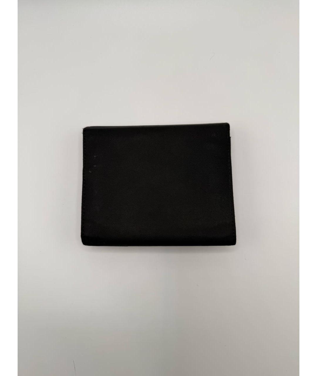 PRADA Черный кожаный кошелек, фото 2