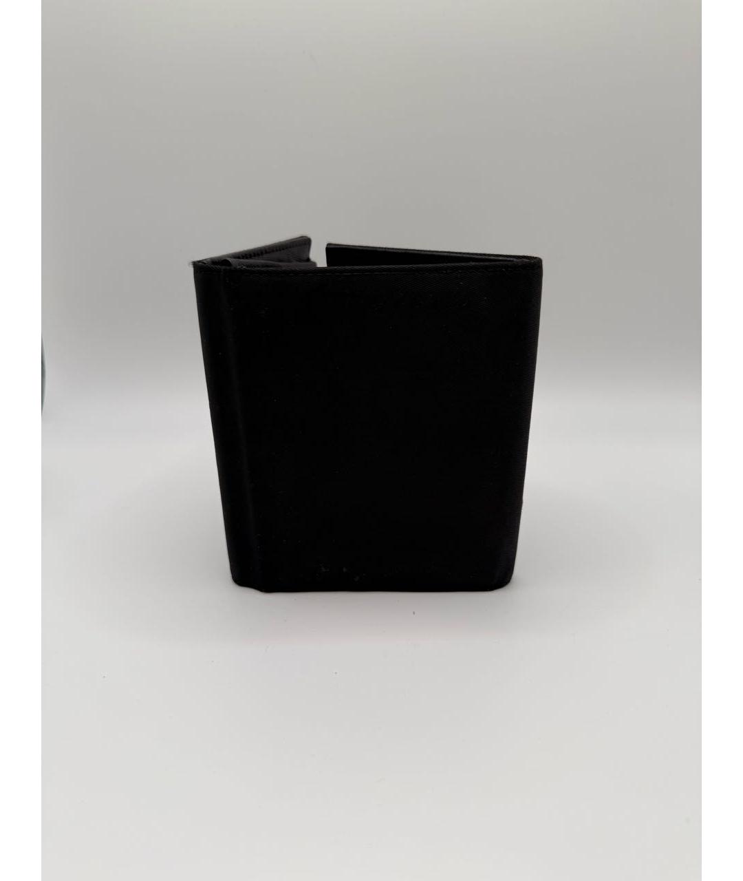 PRADA Черный кожаный кошелек, фото 5