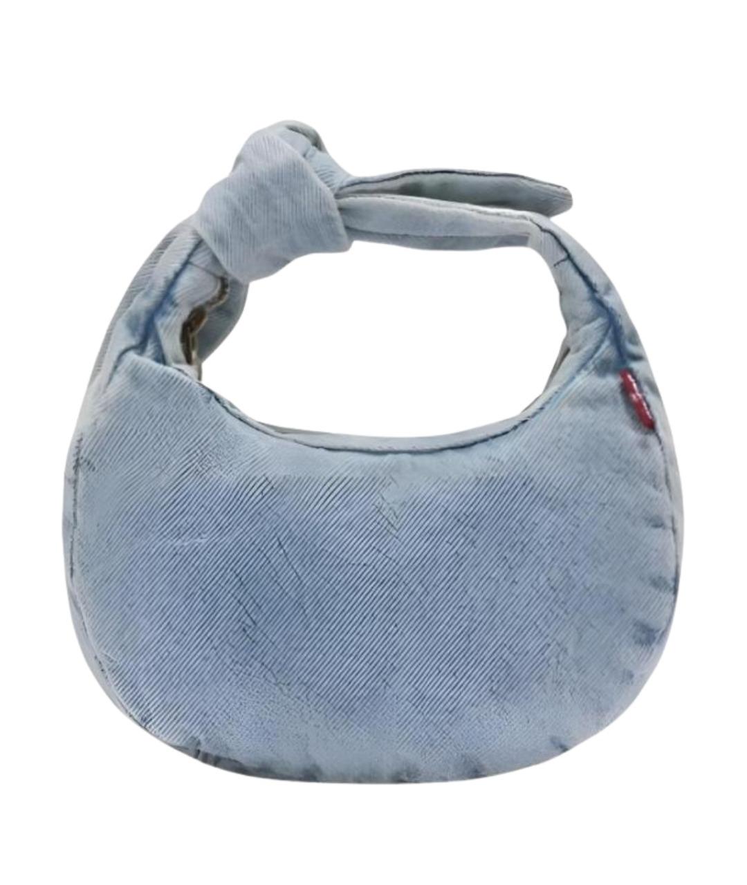 LEVI'S Голубая деним сумка на плечо, фото 1