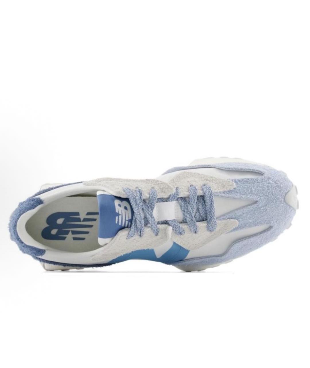 NEW BALANCE Голубые замшевые кроссовки, фото 3