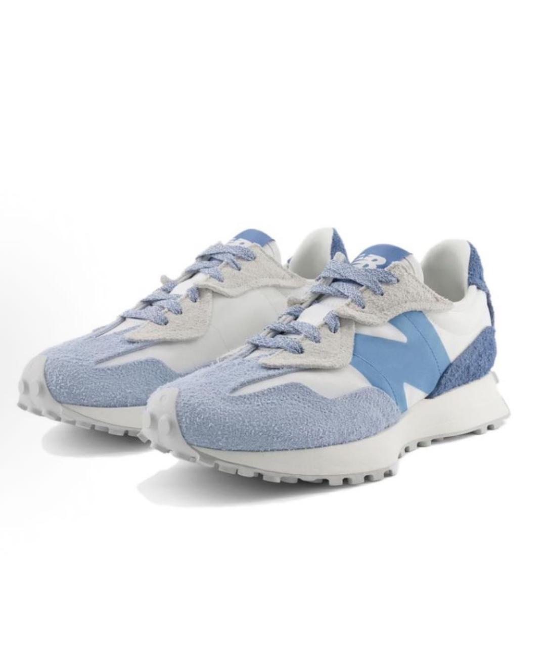 NEW BALANCE Голубые замшевые кроссовки, фото 2