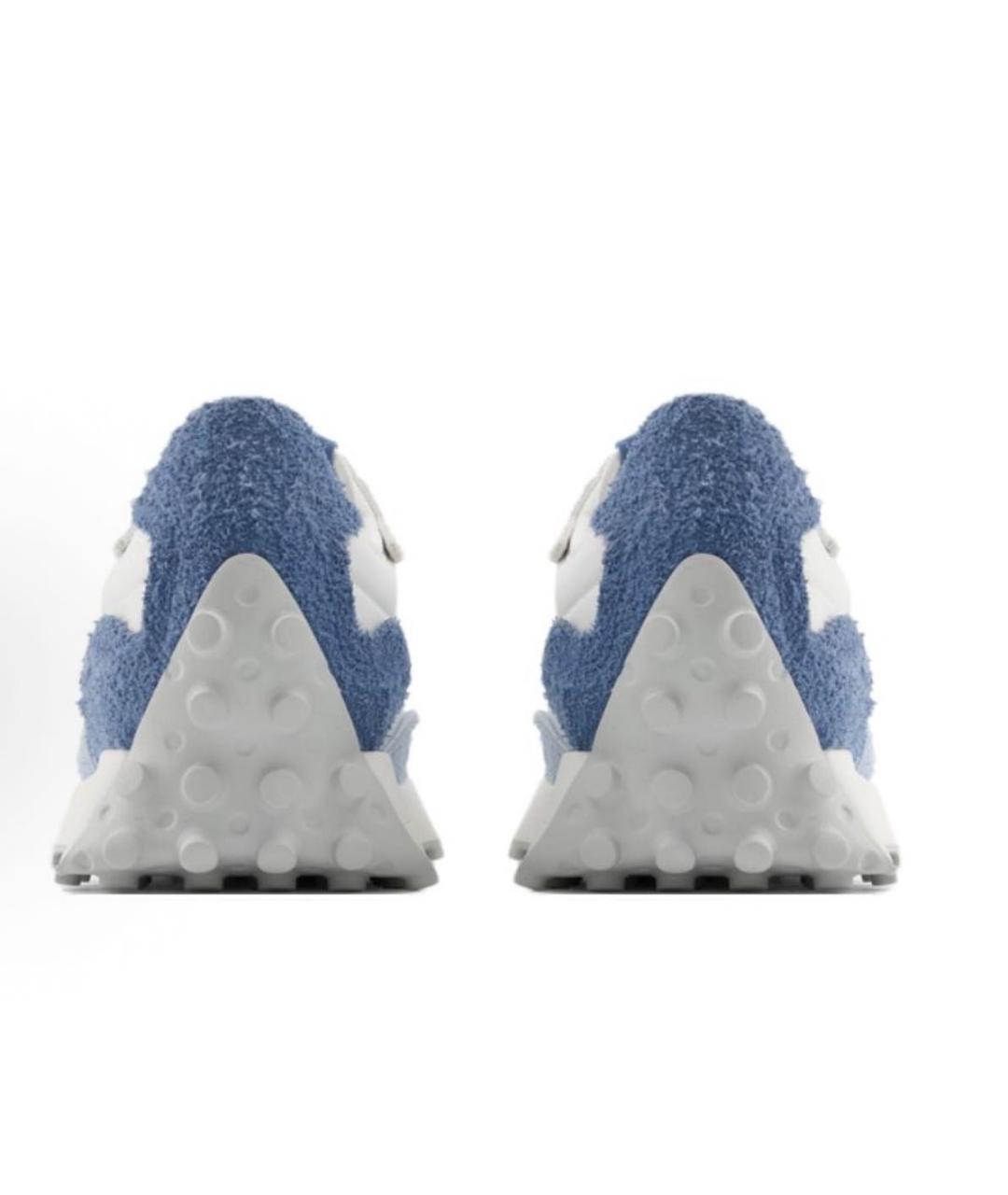 NEW BALANCE Голубые замшевые кроссовки, фото 4