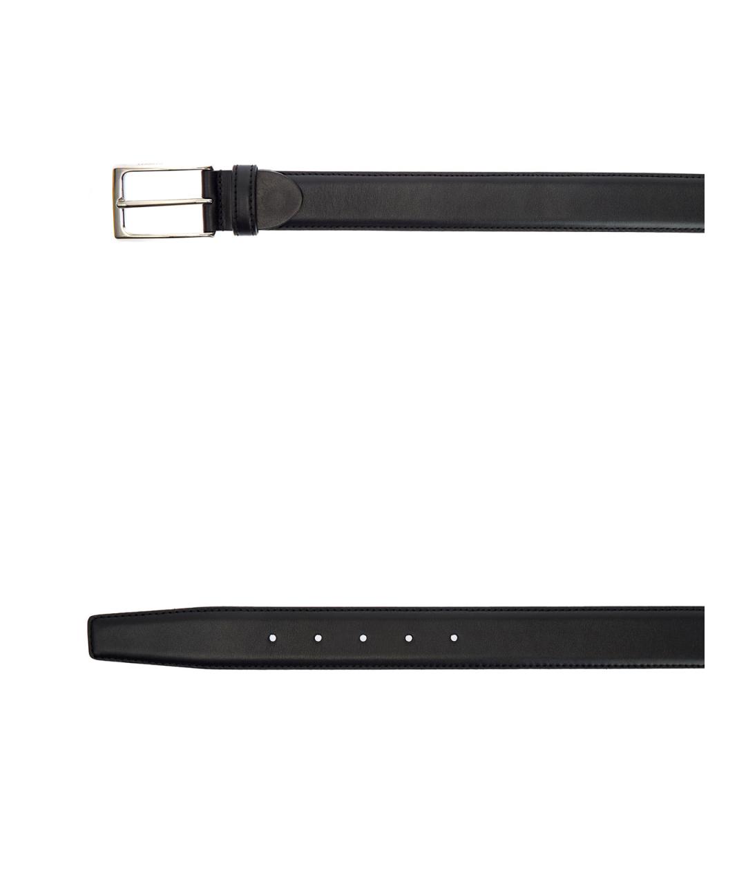 BARRETT Черный кожаный ремень, фото 3