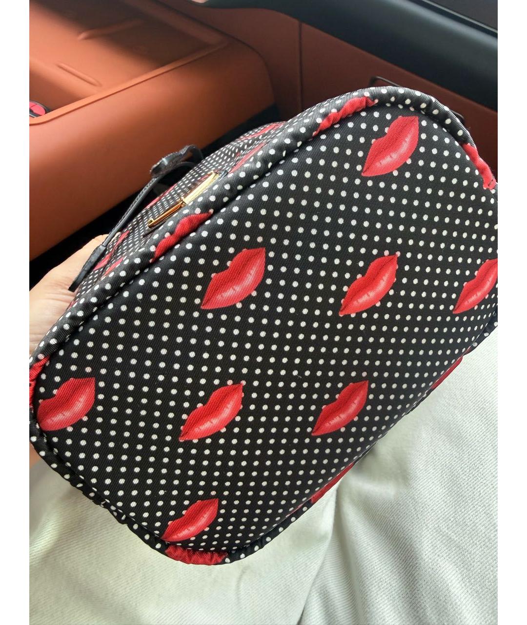 PRADA Черный тканевый рюкзак, фото 4