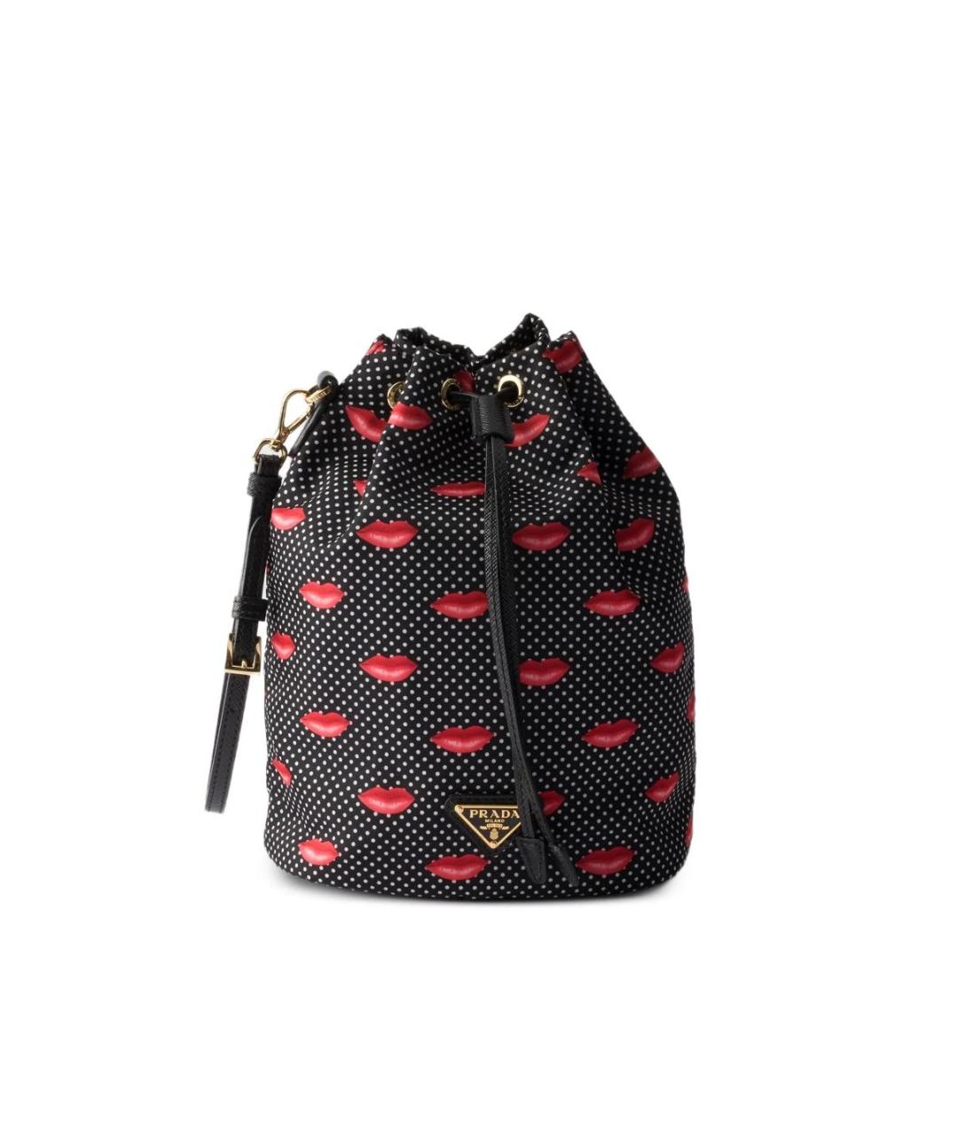 PRADA Черный тканевый рюкзак, фото 7