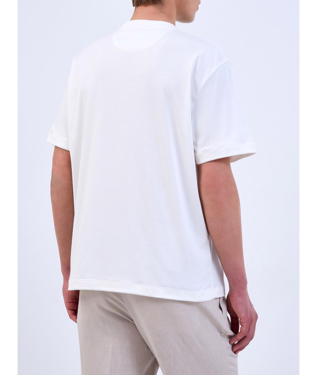 ELEVENTY Белая футболка, фото 4