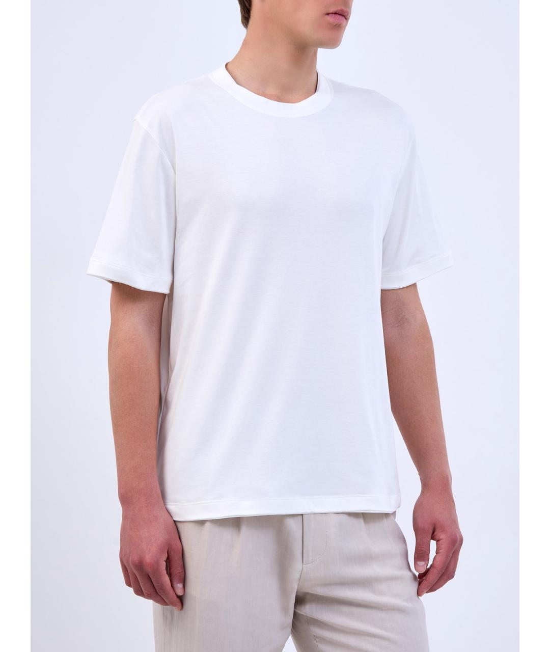 ELEVENTY Белая футболка, фото 3