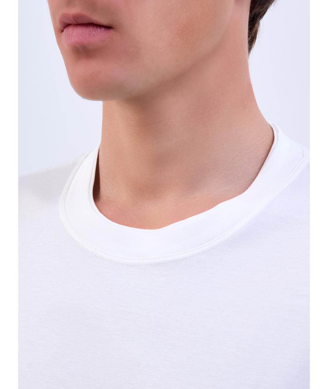 ELEVENTY Белая футболка, фото 5