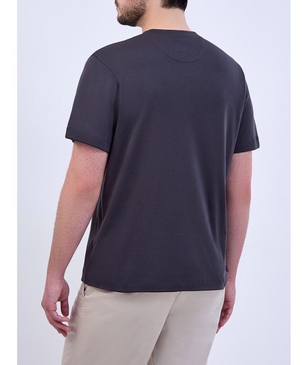 ELEVENTY Темно-синяя футболка, фото 4