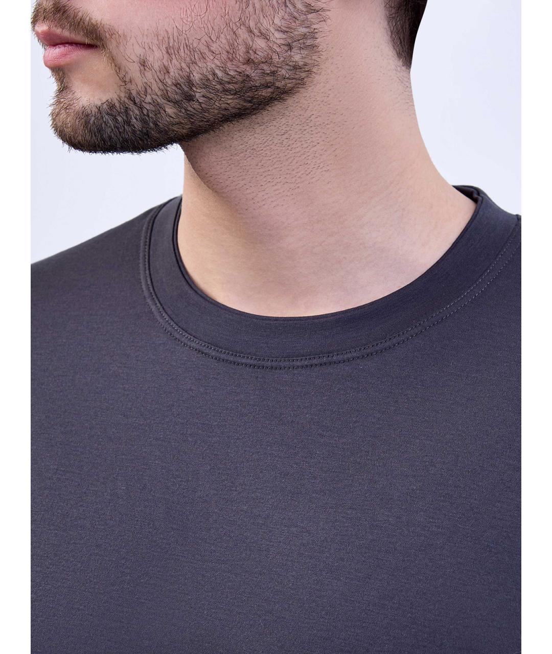 ELEVENTY Темно-синяя футболка, фото 5