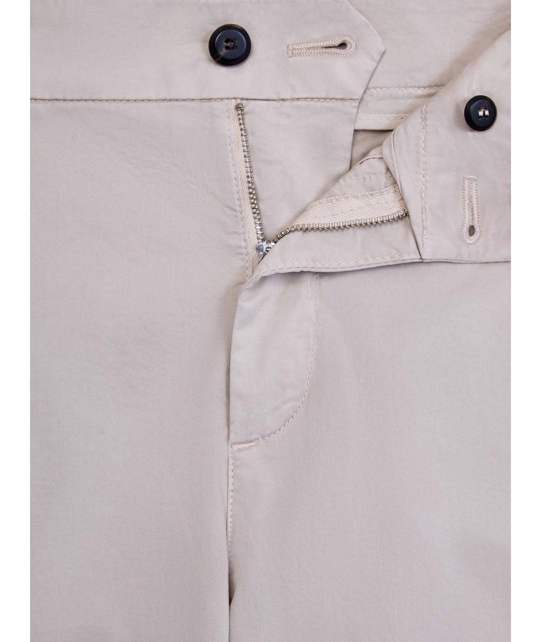 ELEVENTY Бежевые хлопковые шорты, фото 6