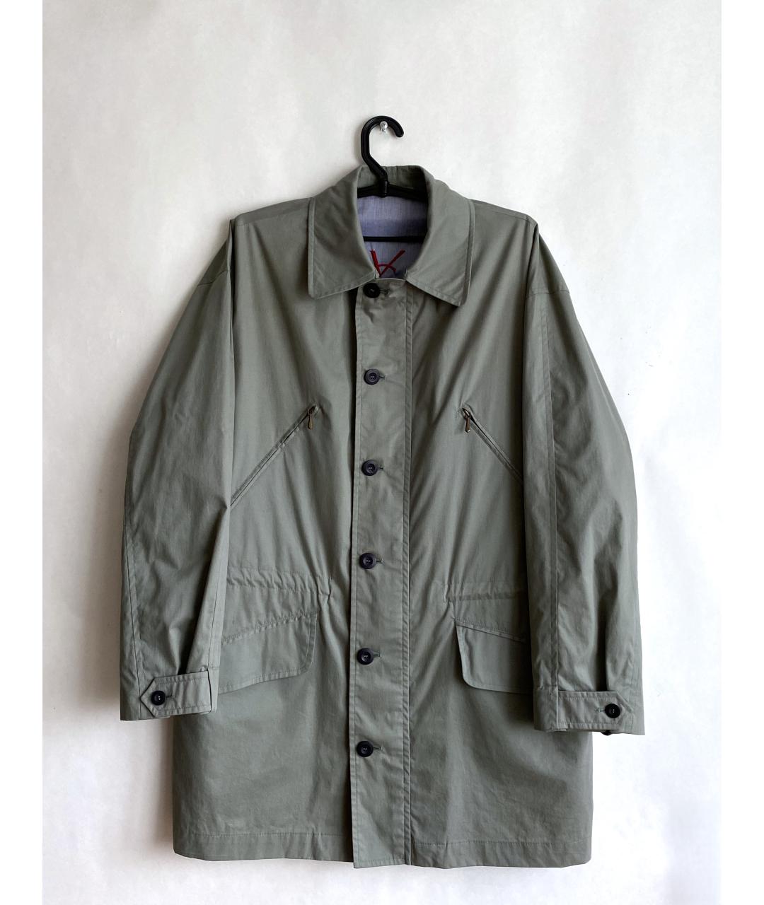 SAINT LAURENT Хлопковый тренч / плащ, фото 7