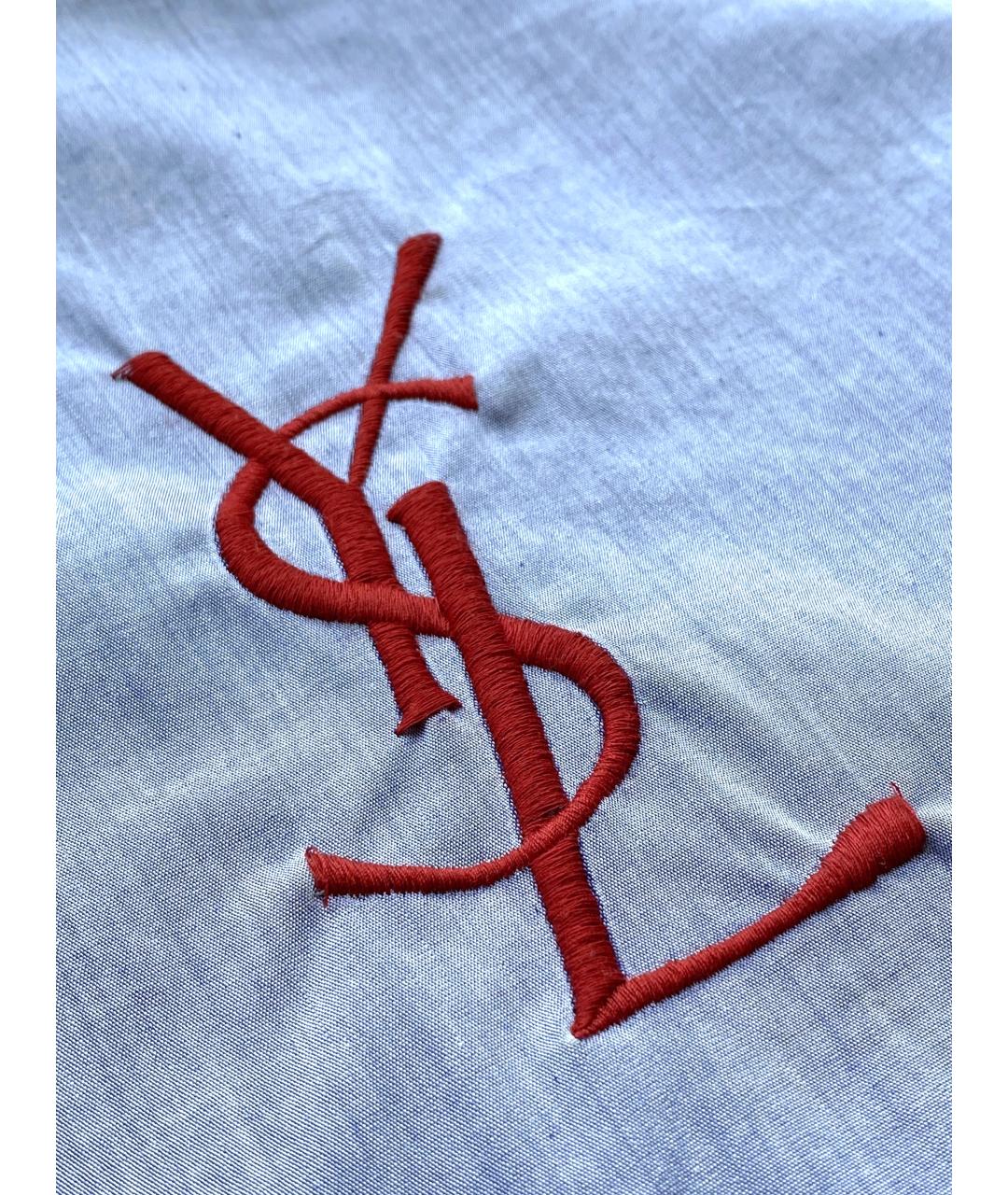 SAINT LAURENT Хлопковый тренч / плащ, фото 5