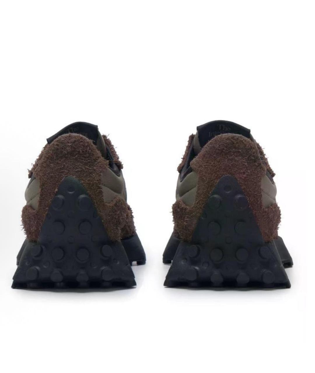 NEW BALANCE Коричневые замшевые кроссовки, фото 5