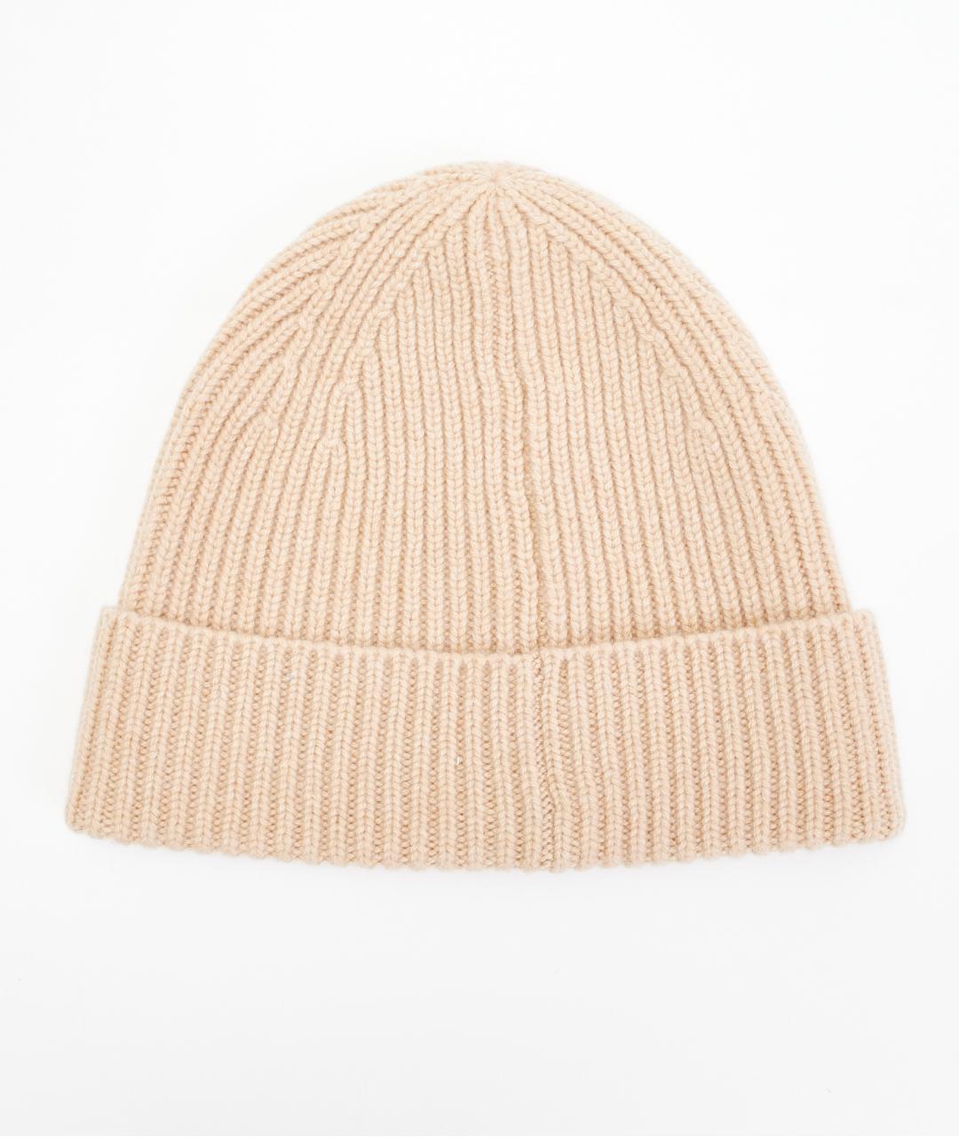 LOUIS VUITTON Бежевая кашемировая шапка, фото 2