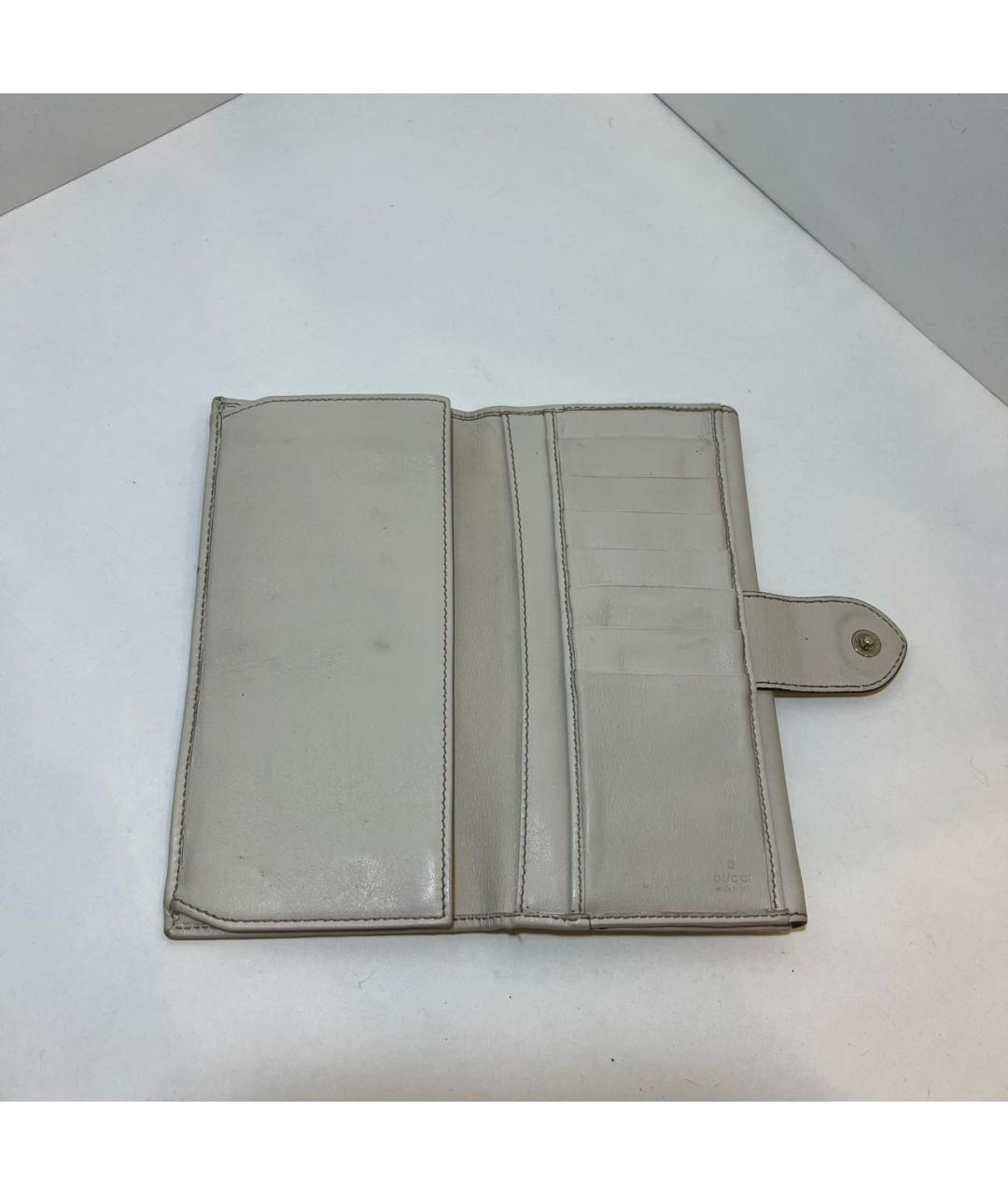 GUCCI Бежевый кошелек, фото 4