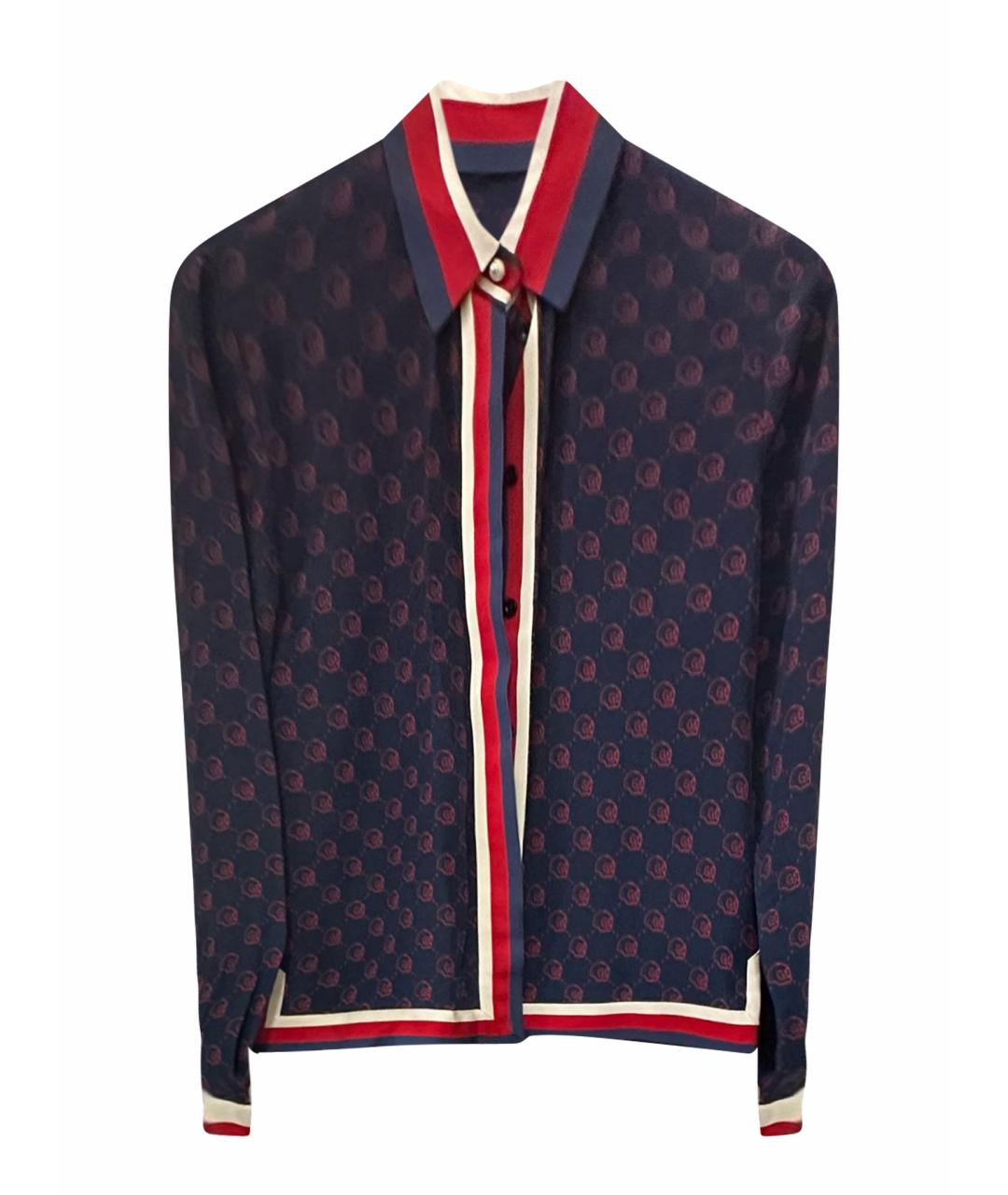 GUCCI Мульти шелковый костюм с брюками, фото 10